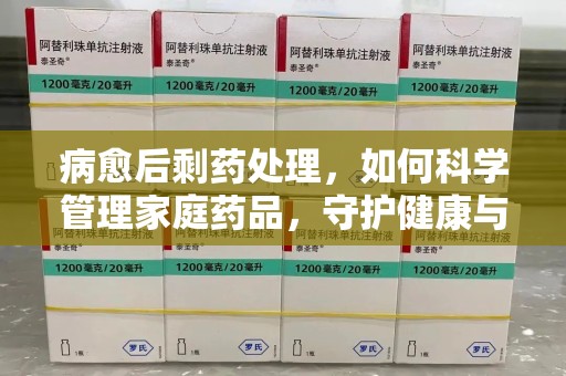 湖州病愈后剩药处理，如何科学管理家庭药品，守护健康与环境