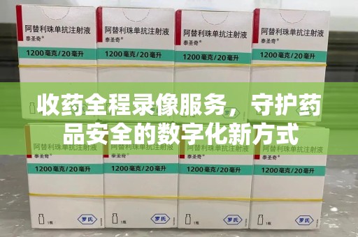 湖州收药全程录像服务，守护药品安全的数字化新方式
