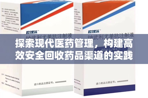 湖州探索现代医药管理，构建高效安全回收药品渠道的实践与思考